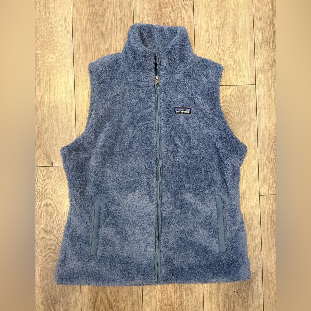 Patagonia Women’s Los Gatos Fleece Vest – Blue, Size XL